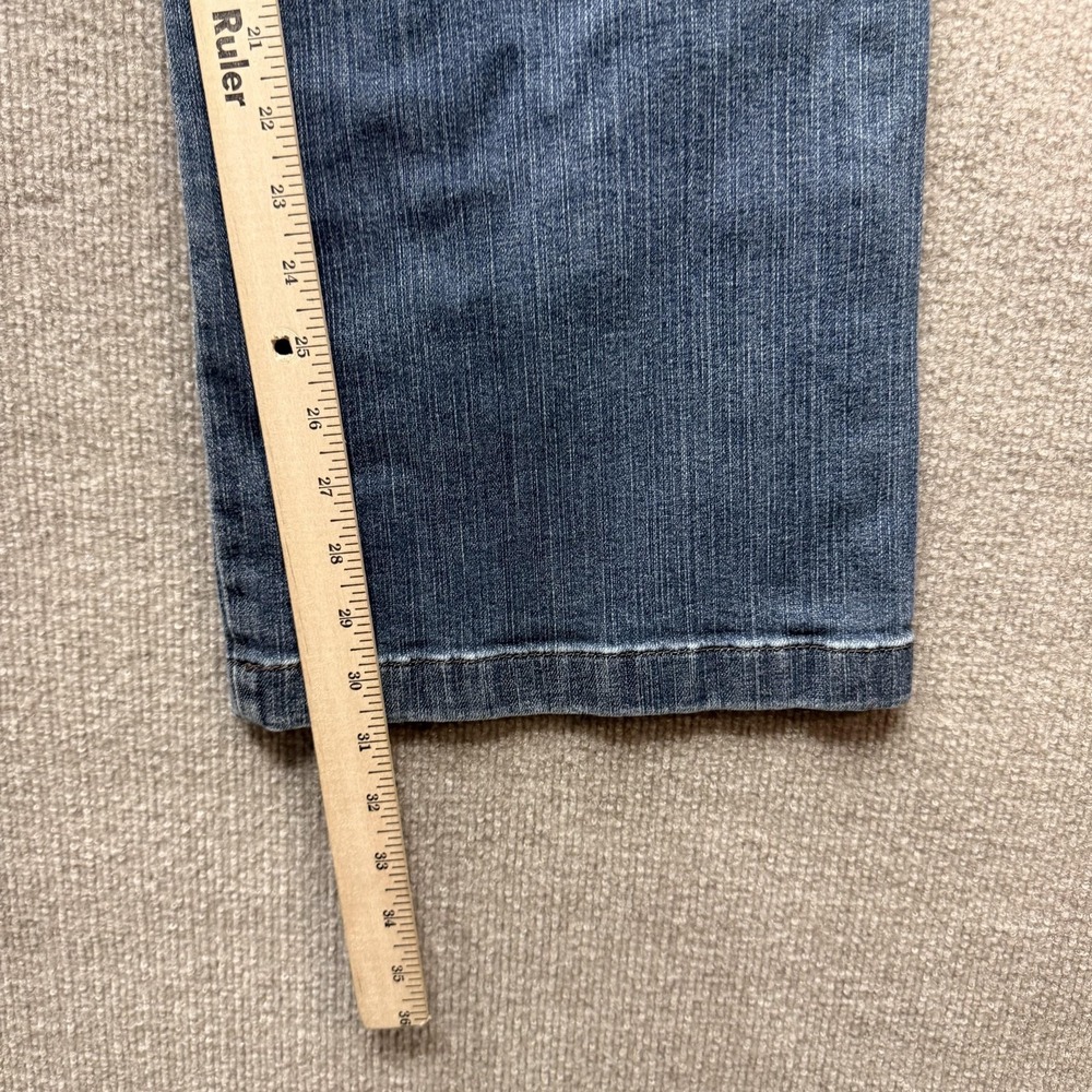 Levis Jeans Womens 8 Blue Medium Wash Wide Leg Perfectly Slimming Denim 80s - Picture 3 of 10